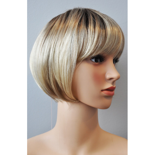 Peruka półdługa blond Mercedes 14/88H+8 Semida