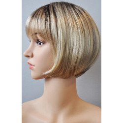 Peruka półdługa blond Mercedes 14/88H+8 Semida