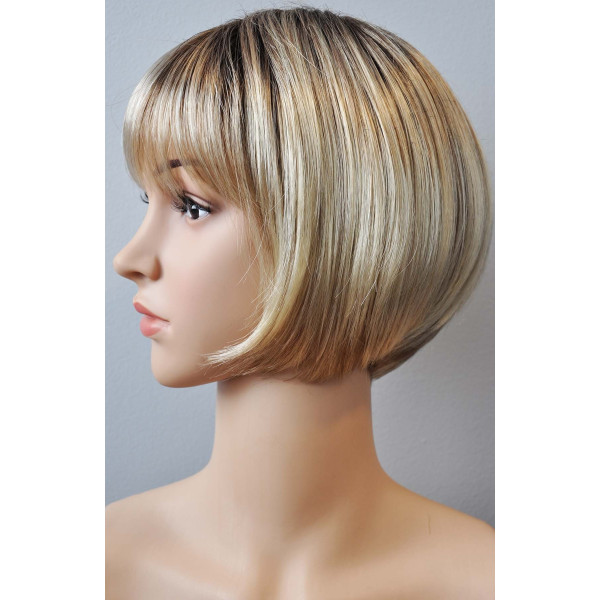 Peruka półdługa blond Mercedes 14/88H+8 Semida