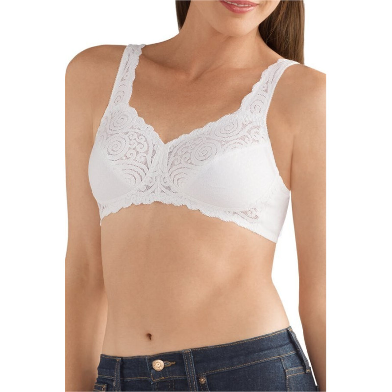 Biustonosz bezfiszbinowy dla amazonek miękki Jasmin SB 0900N