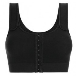 Biustonosz pooperacyjny uciskowy czarny Amoena Sarah SB 0779