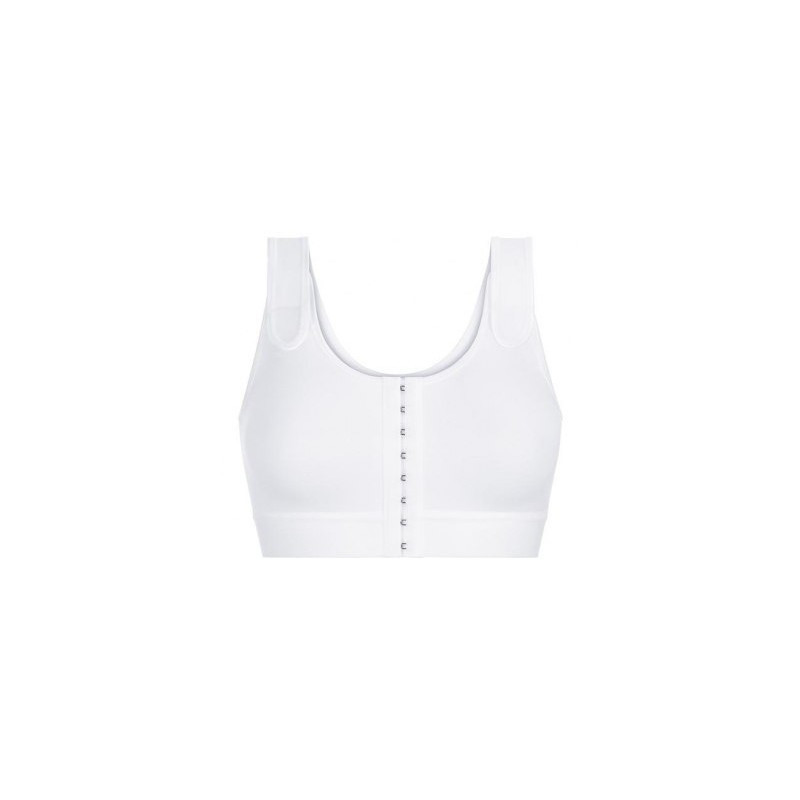 Biustonosz pooperacyjny kompresujący biały Amoena Sarah 0778