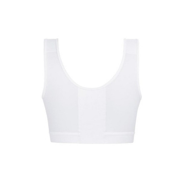 Biustonosz pooperacyjny kompresujący biały Amoena Sarah 0778