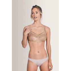 Biustonosz bez fiszbin do protez piersi miękki sand Isadora SB 0948