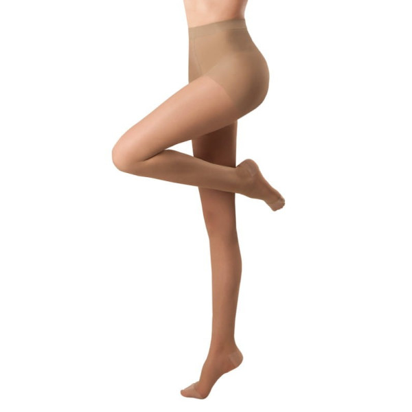 Rajstopy Przeciwżylakowe VEERA BEAUTY 70 DEN Ucisk Profilaktyczny Jasny Orzech