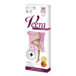 Podkolanówki Przeciwżylakowe Veera 140 den Solei Zamknięte palce