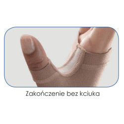 Rękaw przeciwlimfatyczny pooperacyjny długi z mitenką Veno Elegance Thuasne