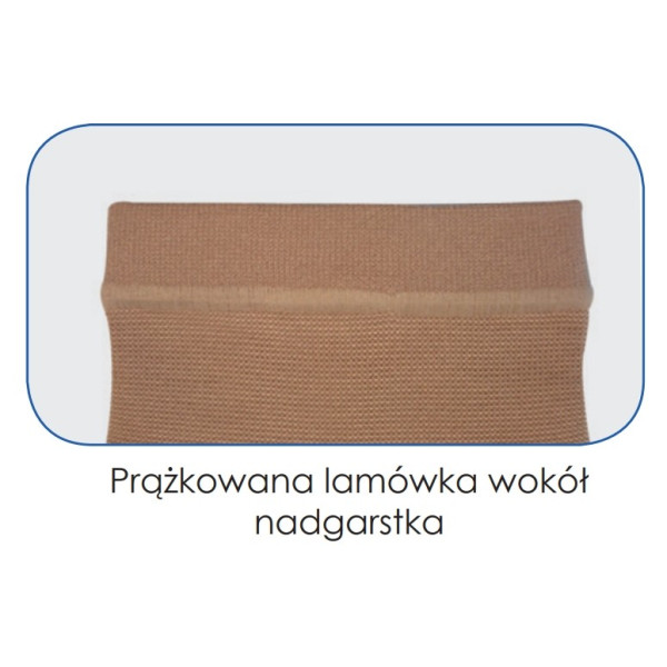 Rękaw kompresyjny na obrzęk limfatyczny samonośny krótki z mitenką Veno Elegance Thuasne