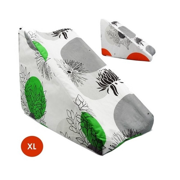 Klin dla kobiet po mastektomii na obrzęk średni z wgłębieniem (48 x 38 x 25 cm) XL