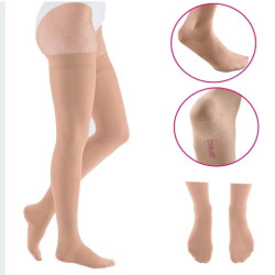 Pończochy Przeciwżylakowe Uciskowe MEDIVEN AG Elegance 1 klasa kompresji Zamknięte Normal MEDI Carmel