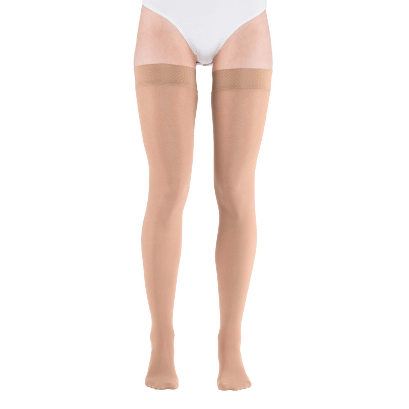 Pończochy Przeciwżylakowe Uciskowe MEDIVEN AG Elegance 1 klasa kompresji Zamknięte Normal MEDI Carmel