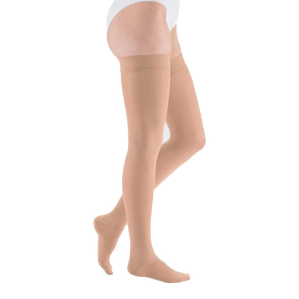 Pończochy Przeciwżylakowe Uciskowe MEDIVEN AG Elegance 1 klasa kompresji Zamknięte Normal MEDI Carmel