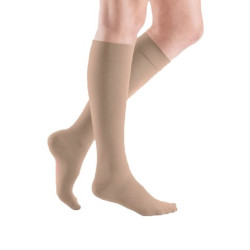 Podkolanówki Przeciwżylakowe MEDIVEN Elegance 2 klasa kompresji Zamknięte Krótkie MEDI Carmel