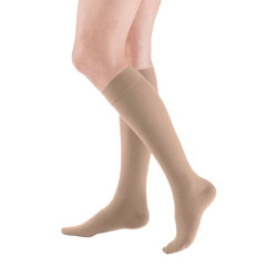 Podkolanówki Przeciwżylakowe MEDIVEN Elegance 2 klasa kompresji Zamknięte Krótkie MEDI Carmel