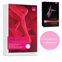 Pończochy Przeciwżylakowe Uciskowe MEDIVEN AG Elegance 1 klasa kompresji Otwarte Krótkie MEDI Carmel