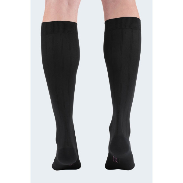 Podkolanówki Przeciwżylakowe Męskie Mediven For Men CCL2 Czarne