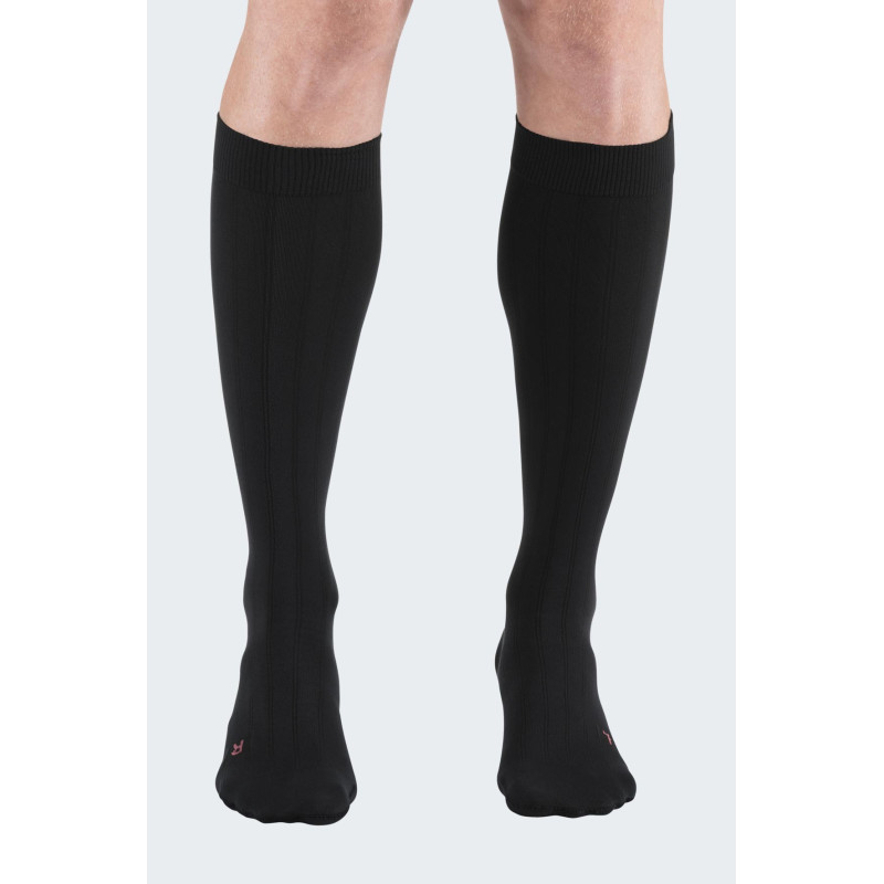 Podkolanówki Przeciwżylakowe Męskie Mediven For Men CCL2 Czarne