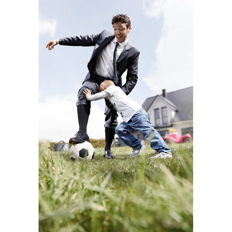 Podkolanówki Przeciwżylakowe Męskie Mediven For Men CCL2 Czarne