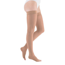 Pończochy Przeciwżylakowe Uciskowe MEDIVEN AG Elegance 2 klasa kompresji Otwarte Krótkie MEDI Kaszmir