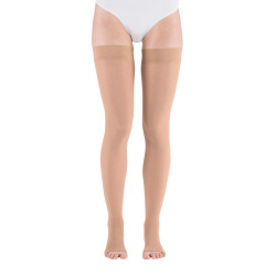 Pończochy Przeciwżylakowe Uciskowe MEDIVEN AG Elegance 1 klasa kompresji Otwarte Krótkie MEDI Kaszmir