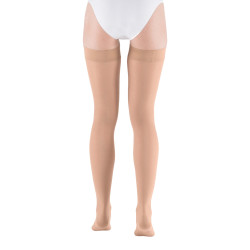 Pończochy Przeciwżylakowe Uciskowe MEDIVEN AG Elegance 1 klasa kompresji Otwarte Krótkie MEDI Kaszmir