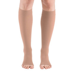 Podkolanówki Przeciwżylakowe MEDIVEN Elegance 2 klasa kompresji Otwarte Normal MEDI Kaszmir