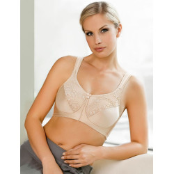 Biustonosz usztywniany po operacji piersi z kieszonkami na protezę Afma 12-9