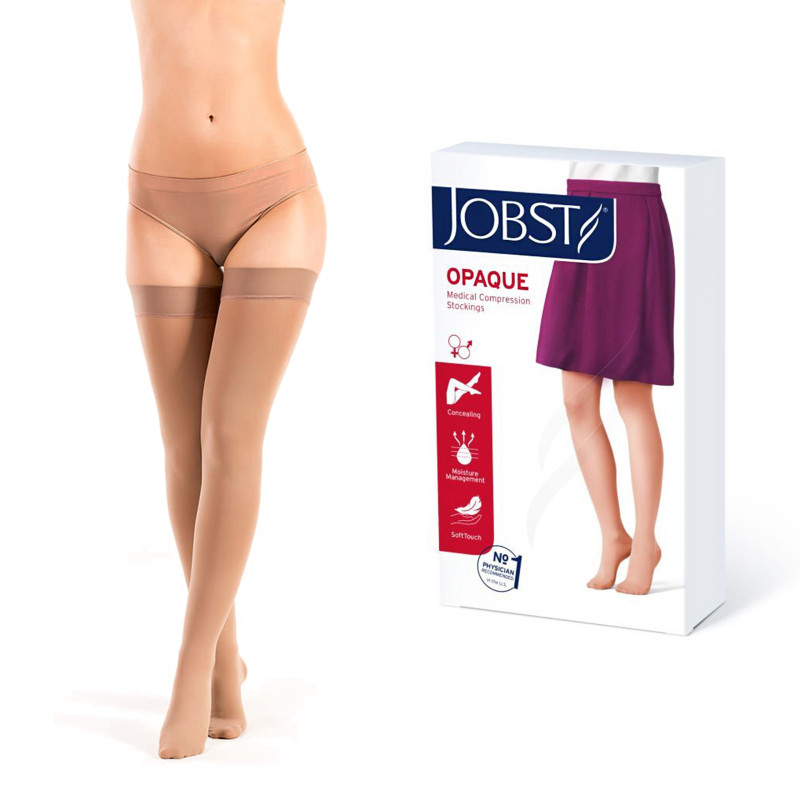 Pończochy Kompresyjne Jobst Opaque CCL 2 Uciskowe Naturalny