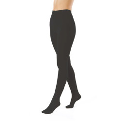 Rajstopy Przeciwżylakowe Pani Teresa 1 klasa kompresji Krótkie PT 0407 Czarne - Rajstopy medyczne uciskowe Czubek Otwarty