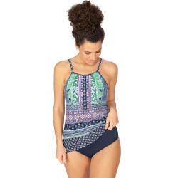 Tankini top kąpielowy dla amazonek Amoena Boho Vibes 71554