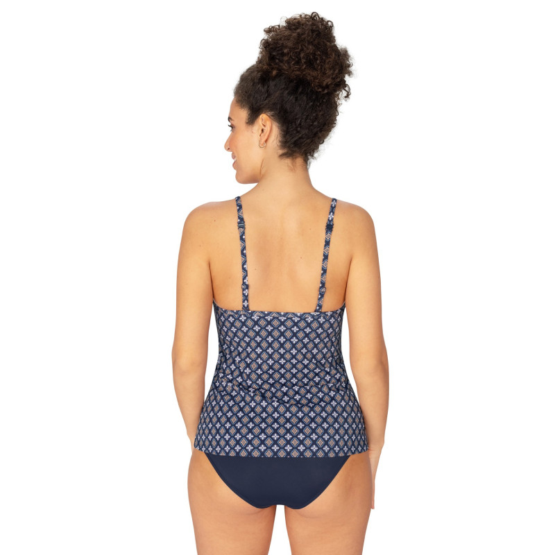 Tankini top kąpielowy dla amazonek Amoena Boho Vibes 71554
