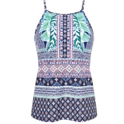Tankini top kąpielowy dla amazonek Amoena Boho Vibes 71554