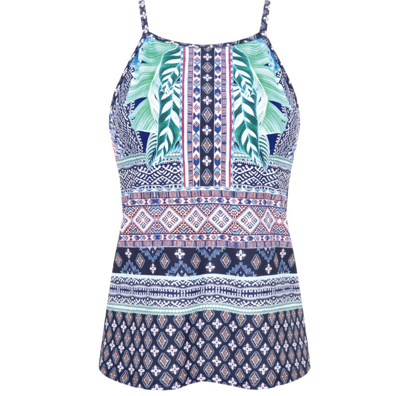 Tankini top kąpielowy dla amazonek Amoena Boho Vibes 71554