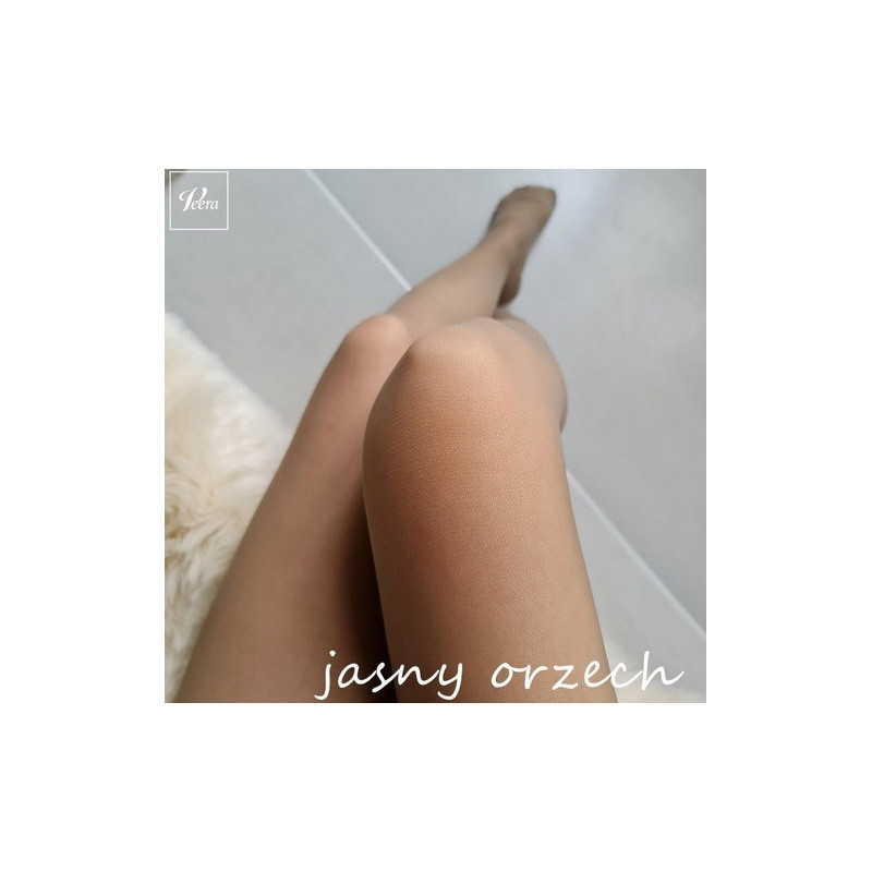 Rajstopy przeciwżylakowe ucisk profilaktyczny Veera jasny orzech 70 DEN