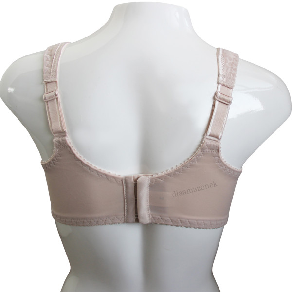 Biustonosz dla amazonek z kieszonkami do protez beżowy Thuasne Klaudia