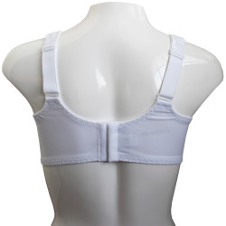 Biustonosz dla amazonek do protez piersi biały Thuasne Klaudia