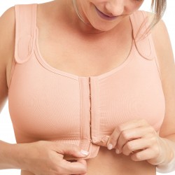 Biustonosz pooperacyjny kompresujący amazonki pudrowy róż Amoena Sina 45006