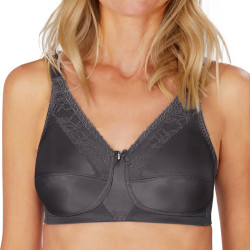 Biustonosz pooperacyjny z kieszonkami szary Amoena Nancy SB 44024