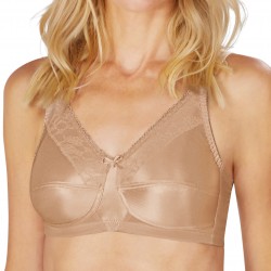 Biustonosz medyczny po operacji piersi beżowy Amoena Nancy SB 1151