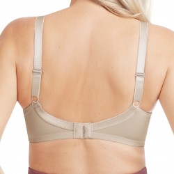 Biustonosz dla amazonki zapinany z przodu beż Amoena Nancy SB 44739