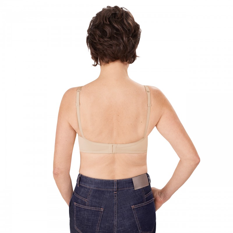 Biustonosz po rekonstrukcji piersi beżowy Amoena Mara SBP 1150