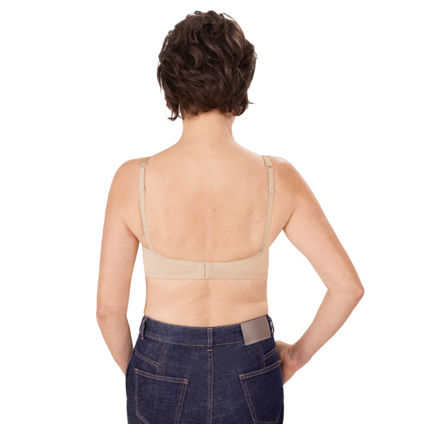 Biustonosz po rekonstrukcji piersi beżowy Amoena Mara SBP 1150