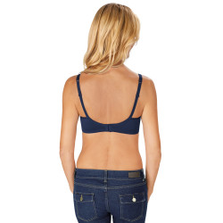 Biustonosz po operacji oszczędzającej piersi granatowy Amoena Mara SBP 44416