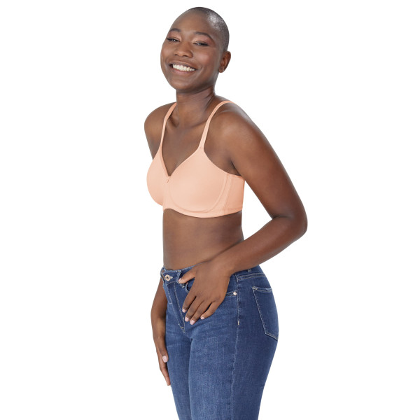 Biustonosz po rekonstrukcji piersi różowy Amoena Mara SBP 44805