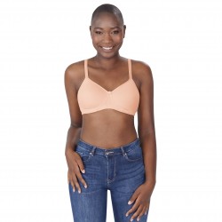 Biustonosz po rekonstrukcji piersi różowy Amoena Mara SBP 44805