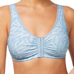 Biustonosz bawełniany wypoczynkowy aqua Amoena Frances SB 2128