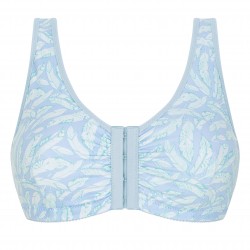 Biustonosz bawełniany wypoczynkowy aqua Amoena Frances SB 2128