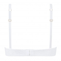 Elegancki biały gorset protetyczny dla amazonek Amoena Karolina wb