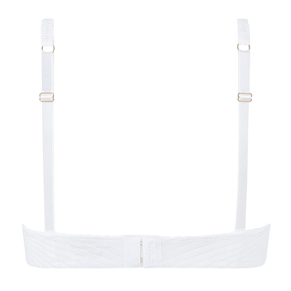 Elegancki biały gorset protetyczny dla amazonek Amoena Karolina wb