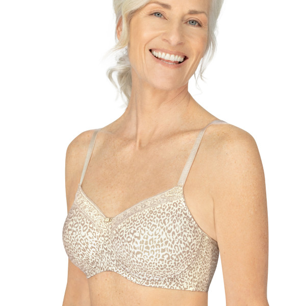 Usztywniany biustonosz bez fiszbin z kieszonkami Amoena Bliss SBP